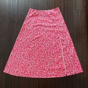 Womens (M) Dynamite floral midi skirt